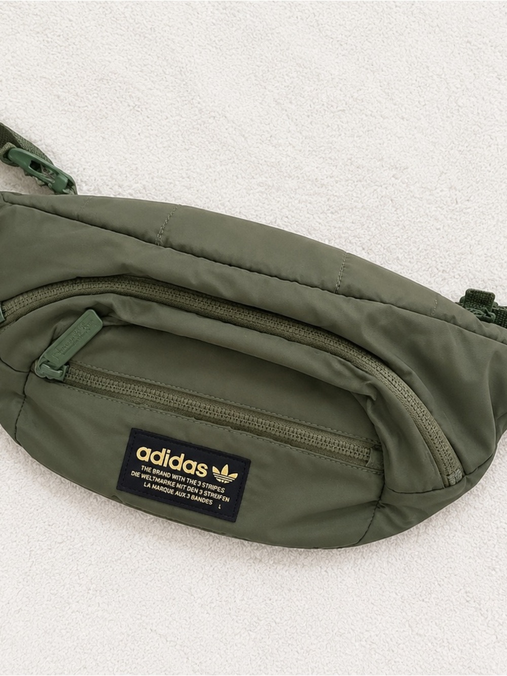 Adidas Olive Green Fannypack Bag